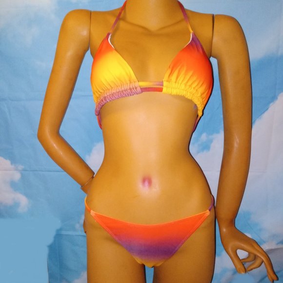 Other - Sunset on the Beach String Bikini Stringkini – Size Large – NWOT